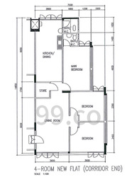 Blk 24 Hougang Avenue 3 (Hougang), HDB 4 Rooms #573570151